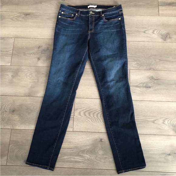 Tory Burch | Dark Wash Skinny Jeans | Size 31 - Picture 4 of 7
